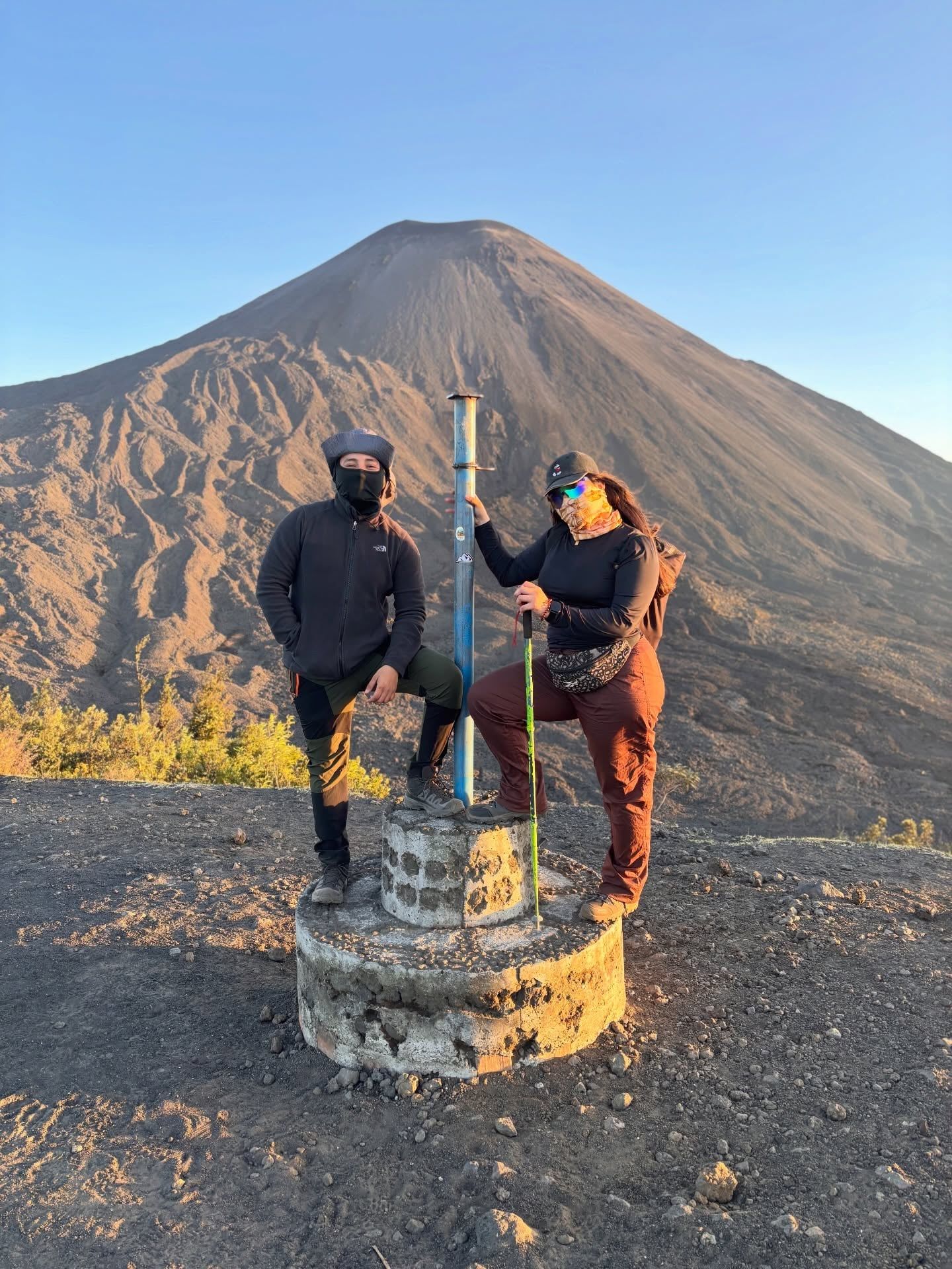 Pacaya Volcano tour visitor photo